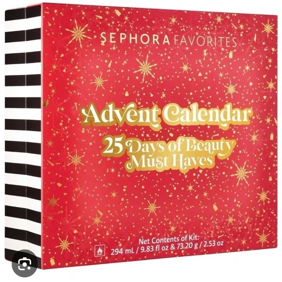 2025 Sephora Advent Calendar in Red and Gold - Picture 1 of 1